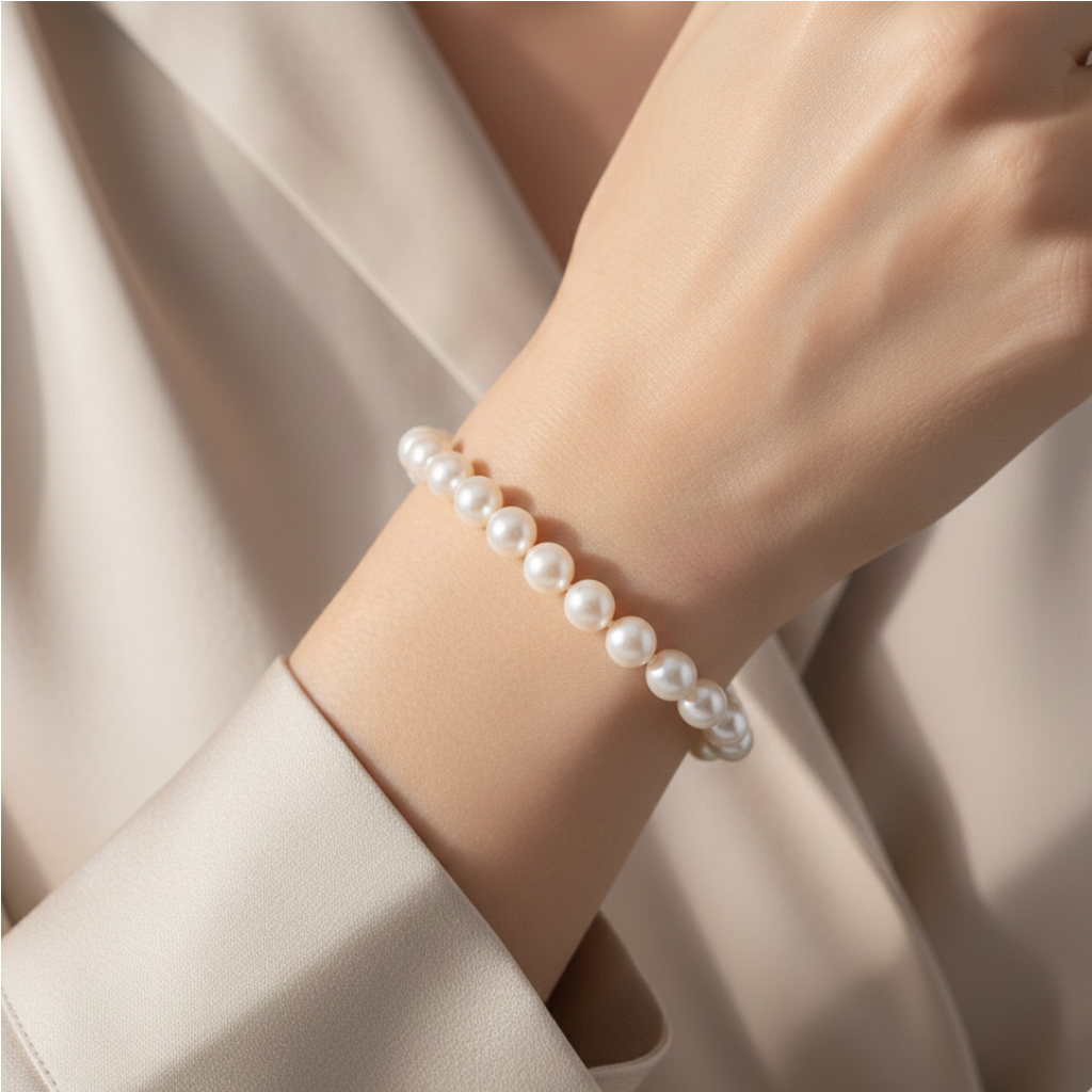 Sterling Freshwater Pearl Bracelet