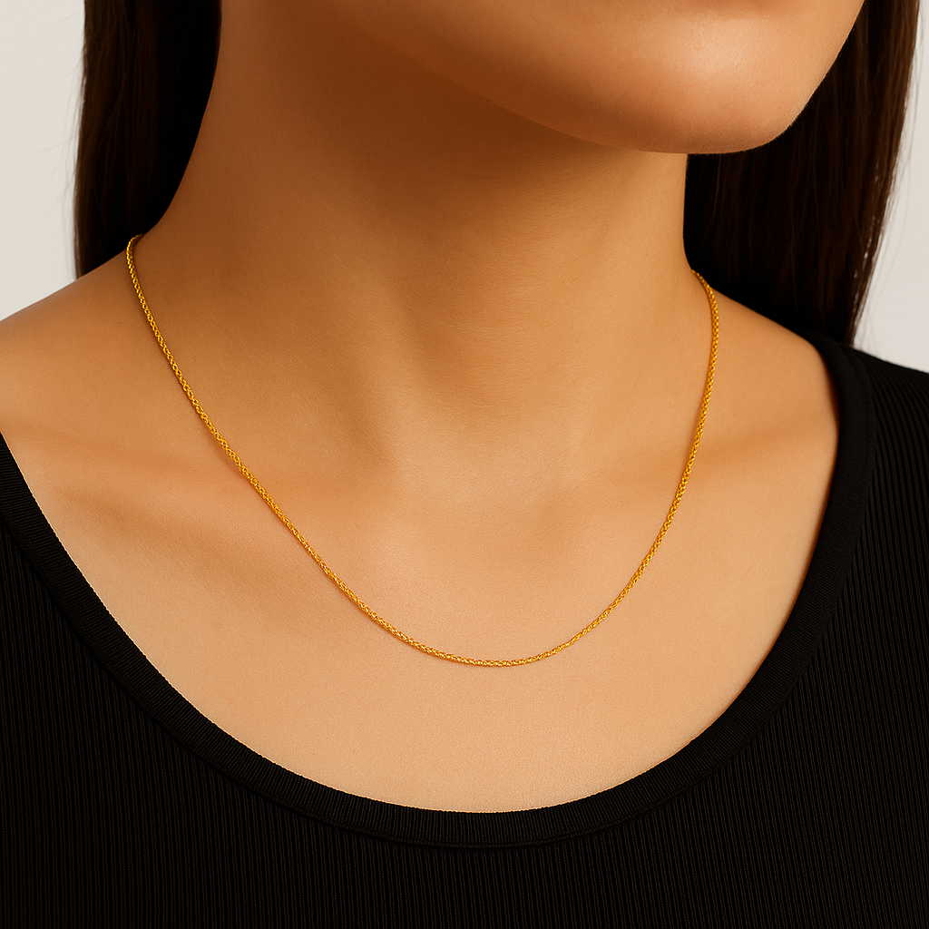 Delicate Gold Link