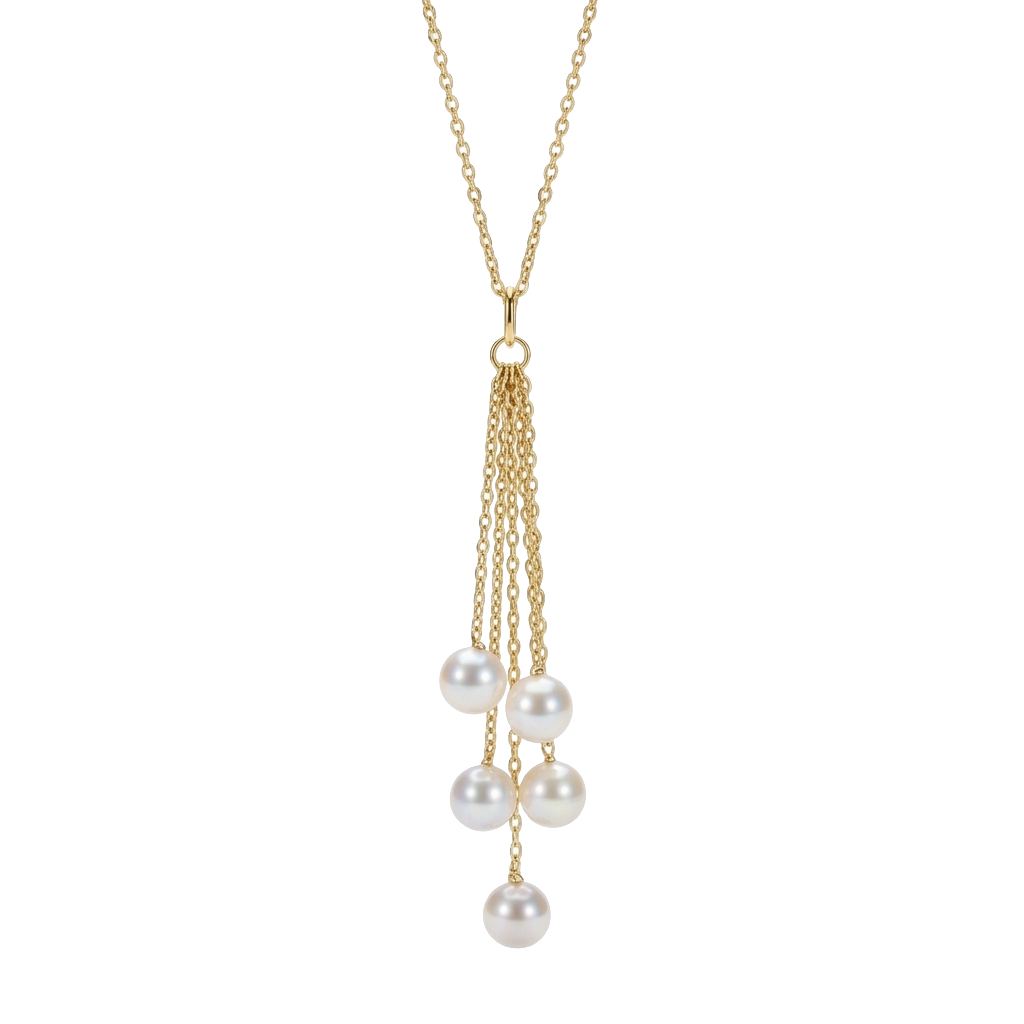 Golden Raindrops Pendant
