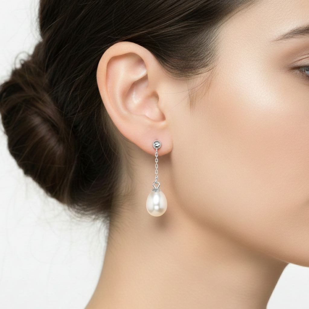 Freshwater Pearl Drop Earrings