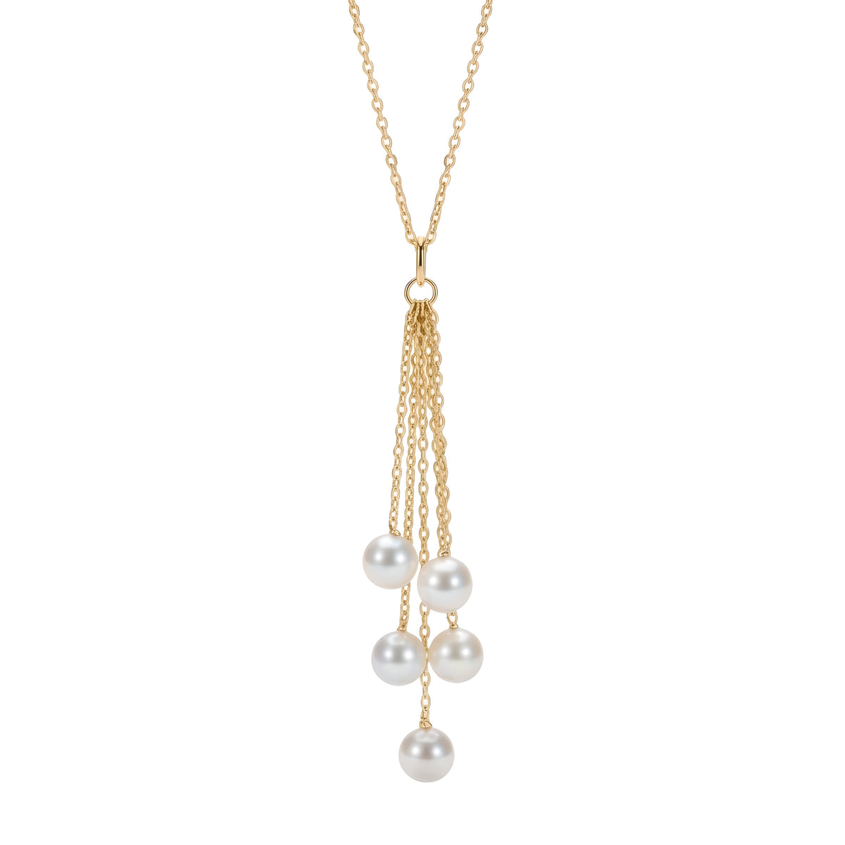 Golden Raindrops Pendant