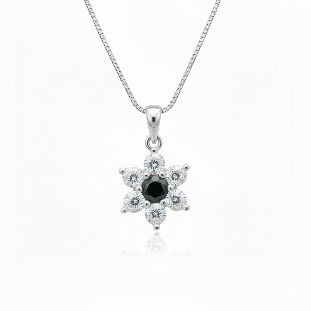 Essential Midnight Blossom Necklace