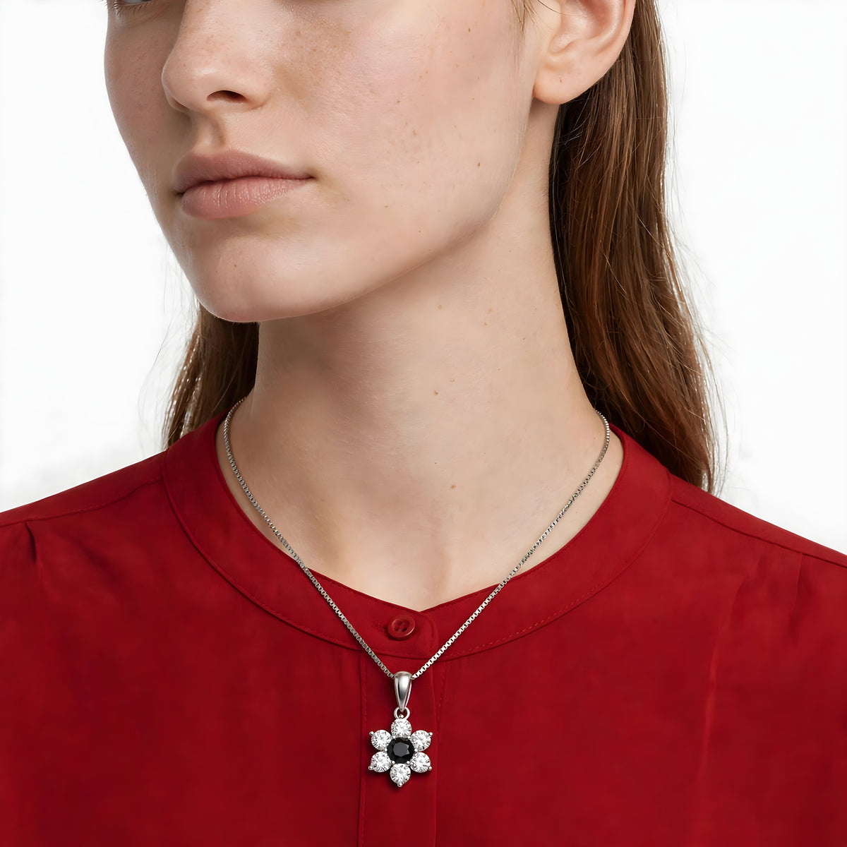 Essential Midnight Blossom Necklace
