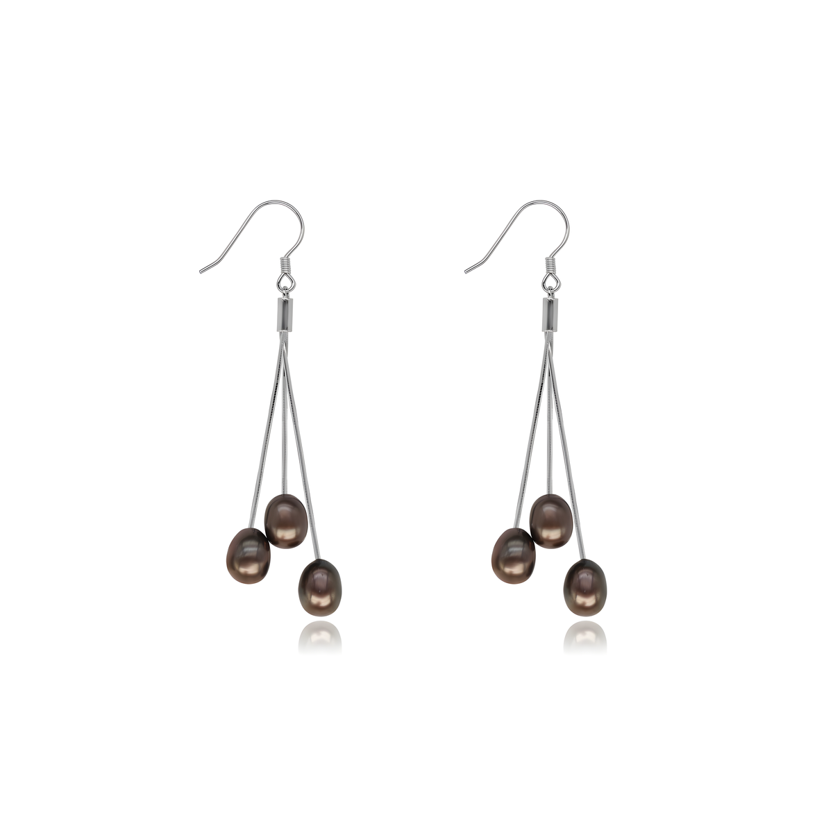 Trilogie Freshwater Pearl Drop Earrings