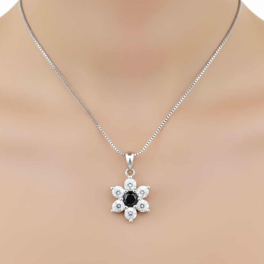 Essential Midnight Blossom Necklace
